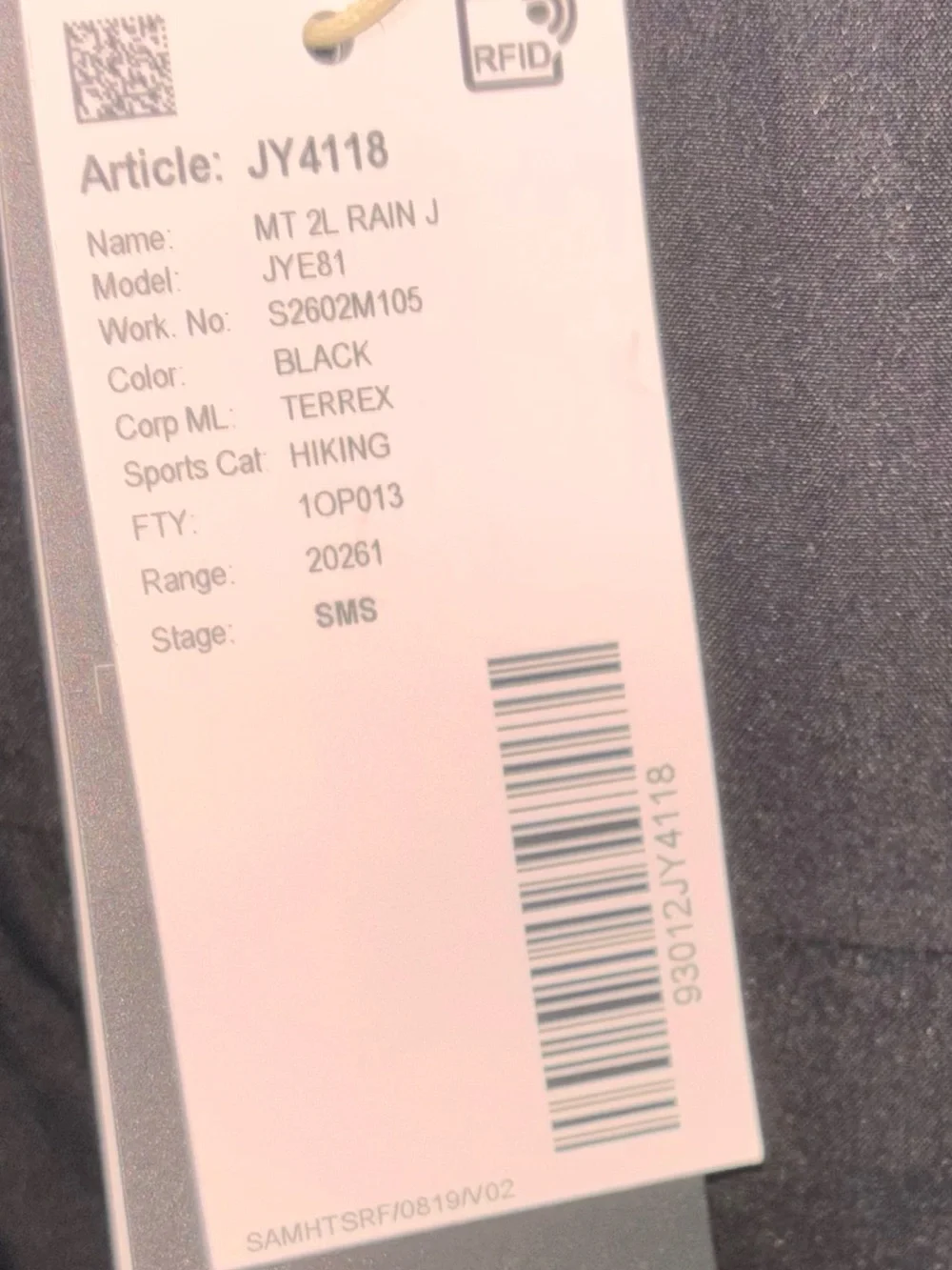 adidas new tag